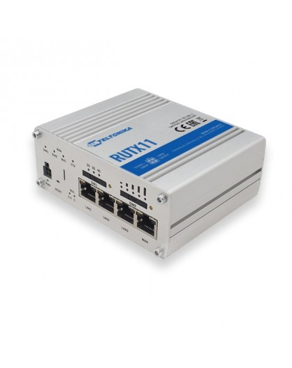 Teltonika RUTX11 wireless router Gigabit Ethernet Dual-band (2.4 GHz / 5 GHz) 4G Grey