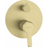 Concealed shower mixer with shower switch