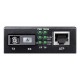Cudy MC100GSB-60A network media converter 1000 Mbit/s Multi-mode, Single-mode Black