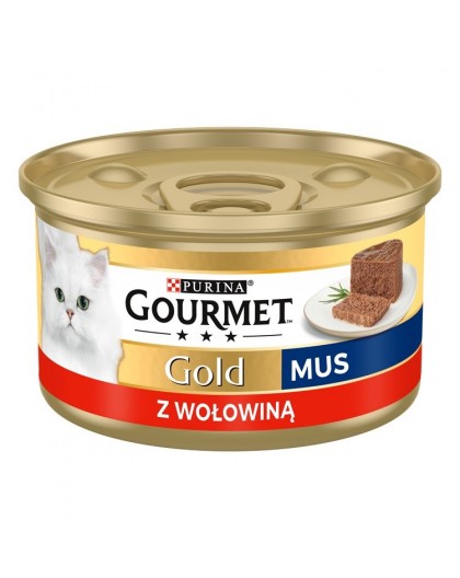 GOURMET Gold Beef - wet cat food - 85g
