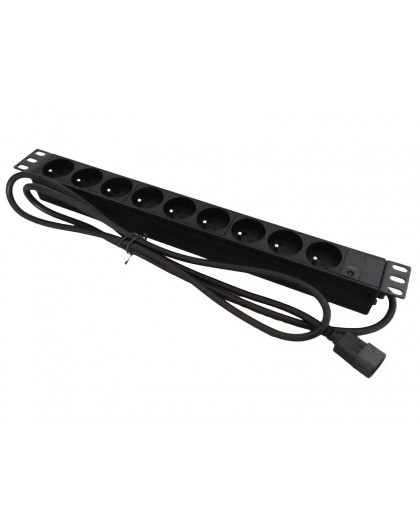 Alantec PZ09U power extension 1.8 m 9 AC outlet(s) Indoor Black