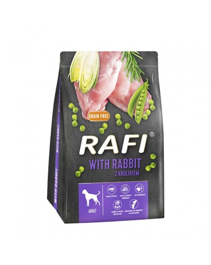 RAFI with rabbit - dry dog food - 3kg
