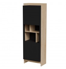 Cama PORTO 59x38x180 display cabinet oak/black