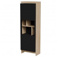 Cama PORTO 59x38x180 display cabinet oak/black