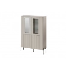 Cama VERA display cabinet 110x40x160 matt cashmere