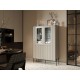 Cama VERA display cabinet 110x40x160 matt cashmere