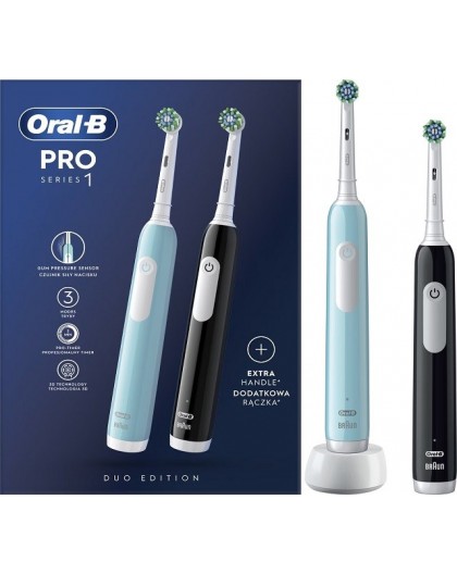 Oral-B PRO1 Duo Pack electric toothbrush