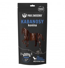 PAKA ZWIERZAKA Sausages Horse - dog treat - 80g
