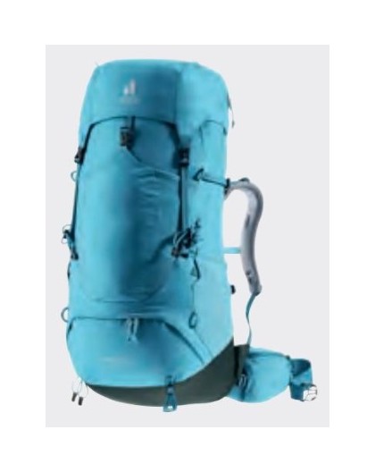 TREKKING BACKPACK DEUTER AIRCONTACT LITE 45 + 10 SL LAGOON-IVY