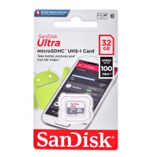 Sandisk Ultra microSDHC memory card 32 GB Class 10