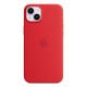 Apple iPhone 14 Plus Silicone Case with MagSafe - (PRODUCT)RED