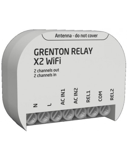 Relay Output Module (2 Outputs) Grenton / Cushion Mount / Wi-Fi