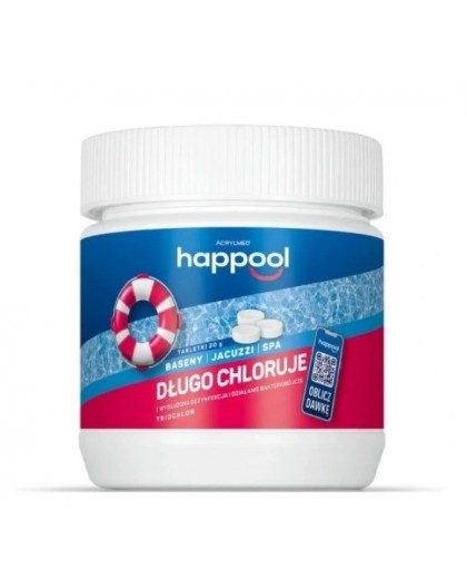 Acrylmed TRIOCHLOR Slow-release chlorine tablets, 20 g / 0,4 kg