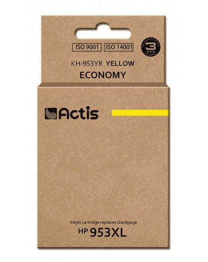 Actis KH-953YR ink (replacement for HP 953XL F6U18AE Premium 25 ml yellow)