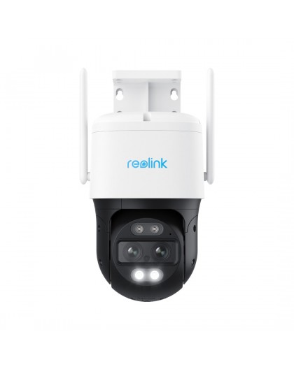 Reolink TrackMix Series W760 - 4K Outdoor Camera, Dual View, Auto-Zoom Tracking, 2.4/5Ghz Wi-Fi, Color Night Vision