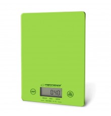 Esperanza EKS002G kitchen scale Electronic kitchen scale Green,Yellow Countertop Rectangle