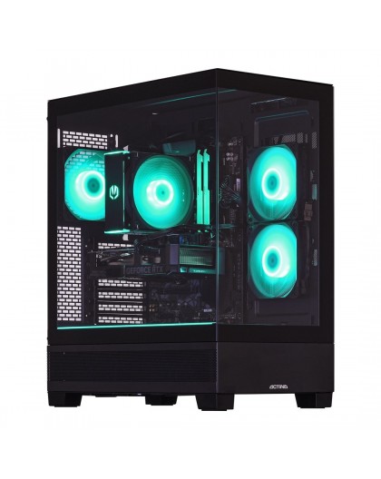 Actina 5901443416999 PC AMD Ryzen™ 7 8700F 32 GB DDR5-SDRAM 1 TB SSD AMD Radeon RX 9070 Midi Tower Black