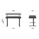 Electric desk MA-Leader 8.2 Black