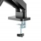 Gembird MA-DA2-06 Desk mounted adjustable double monitor arm 17"-32", black