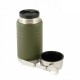 M-Tac UN-R02-750A Food thermos with foldable stainless steel spoon, 750 ml, olive green
