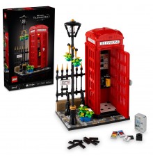 Klocki Ideas 21347 Red London Phone Booth