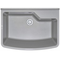 1-bowl kitchen sink - fixed to the wall