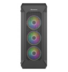 GENESIS Irid 505 ARGB Midi Tower Black, Transparent