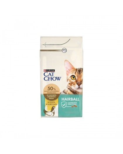 Purina CAT CHOW HAIRBALL CONTROLL cats dry food 1.5 kg Adult Chicken
