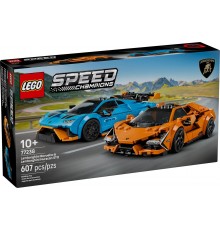 LEGO SPEED CHAMPIONS 77238 Lamborghini Revuelto & Huracán STO