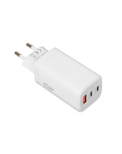 iBOX C-65 White, GaN 65W universal charger