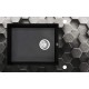 1-bowl glass-granite sink with drainer
