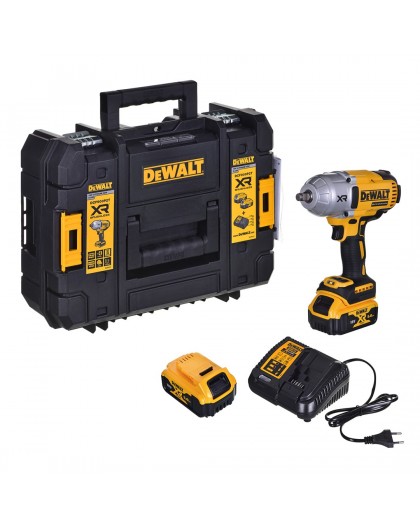 Impact wrench 1/2" 18V 2x5.0Ah DCF900P2T-QW DEWALT