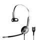 Sennheiser SH 335 Headset Wired Headband Calls/Music Black, Silver