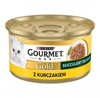 PURINA Gourmet Gold Succulent Delights Chicken - wet cat food - 85g