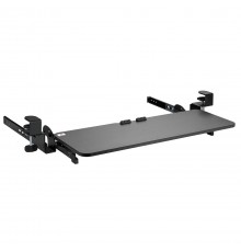 Maclean Under-Desk Keyboard Holder, Adjustable, 5kg max, 67x24cm, MC-462