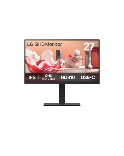 LG 27BA75QB-B.AEU computer monitor 68.6 cm (27") 2560 x 1440 pixels Wide Quad HD LED Black