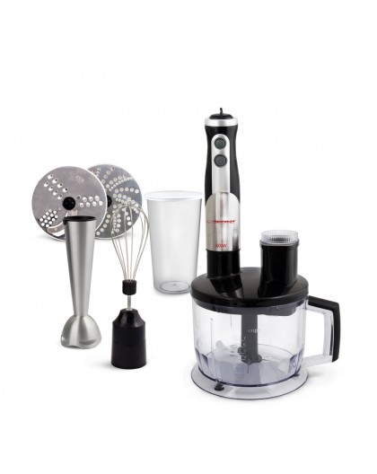 Esperanza EKM004 blender 0.6 L Immersion blender Black,Silver,Transparent 800 W