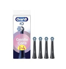 Oral-B iO GentleCare brush heads 4 pcs Black