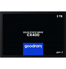 Goodram CX400 SSDPR-CX400-02T-G2 2 TB 2.5" Serial ATA III 3D NAND
