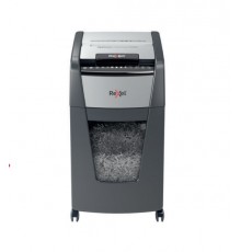 Rexel Optimum Auto+ 300X paper shredder Micro-cut shredding Black, Grey