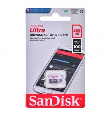 SanDisk Ultra 256 GB MicroSDXC UHS-I Class 10