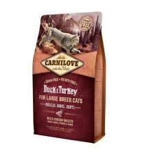 CARNILOVE Cat Large Breed Duck and turkey - dry cat food - 2kg