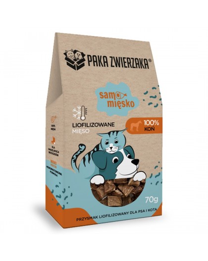 PAKA ZWIERZAKA Samo Mięsko Horse - dog treat - 70g