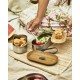 black+blum BAM-BT-L016 food storage container Oval Box 0.5 L Bamboo, Stainless steel 2 pc(s)