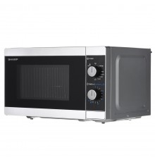 Sharp Home Appliances YC-MG01E-S microwave Countertop Combination microwave 20 L 800 W Black, Grey