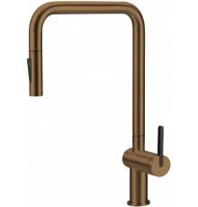 Kitchen faucet with pull-out spout