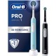Oral-B Pro 1 PRO1CRSDUO electric toothbrush Adult Rotating-oscillating toothbrush Black, Turquoise, White