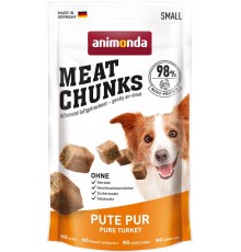 ANIMONDA Meat Chunks Turkey - dog treat - 60g
