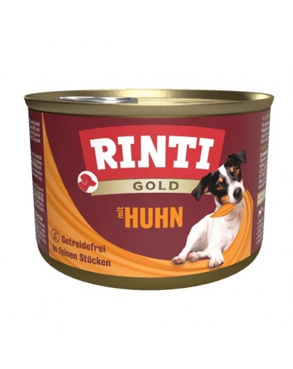RINTI Gold Chicken - wet dog food - 185g