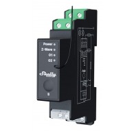 Shelly Qubino Wave Pro 2PM​ electrical relay Black